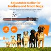 2 In 1 Wireless Dog Fence System With Training Collar Invisible Dog Fence Ip68 Waterproof With 722Ft Adjustable Range Beep Vibration Static Shock