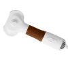 Pet Hair Dryer With Slicker Brush Low Noise 600W 3 Temperature Adjustable 3 In 1 Grooming Dog Blow Dryer For Cats Coffee