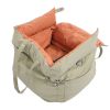Car Pet Bed Portable Travel Outdoor Detachable Washable Pet Car Seat With Harness For Dogs Cats