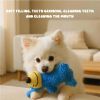 Screaming Dog Toy Blue Dog Teeth Cleaning Interactive Companion