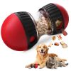 Dog Puzzle Toy, Adjustable Treat Dispensing Ball Food Dispenser Tough Slow Feeder Puppy Enrichment Training Toy Pet Interactive Chase Toys