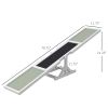 Wooden Dog Agility Seesaw For Training And Exercise, White