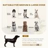 Pearl Design Pet Sofa For Medium And Large Sized Dogs, Pet Bed With Cushion And Solid Wood Legs, Charcoal Gray