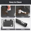 Pet Feeding Mat-Absorbent Dog Mat For Food And Water Bowl No Stains Easy Clean Dog Food Mat-Quick Dry Water Dispenser Puppy Supplies Accessories