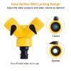 Dog Water Fountain Outdoor,No Electricity Step-On Activated Pet Sprinkler,Paw-Controlled Drinking Dispenser For Dogs