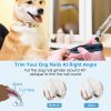 1Pc Dog Nail Grinder 2 Speeds Quiet Usb Rechargeable Pet Nail Grinder Professional Pet Nail Trimmer Cordless