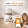 Smart Pet Feeder 3L Automatic Food Dispenser For Cats, Dogs Small Pets Indoor, Timed And Quantitative Dry Food Cat Feeder Kibble, Feeding