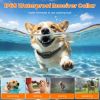 2 In 1 Wireless Dog Fence System With Training Collar Invisible Dog Fence Ip68 Waterproof With 722Ft Adjustable Range Beep Vibration Static Shock