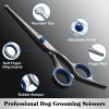 Professional 4 In 1 Dog  Cat Grooming Scissors Kit With Safety Round Tips,Sharp