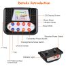 1Set 990Ft Range Dog Wireless Fence Remote Training Collar Ipx6 Waterproof Receiver