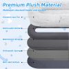 Human Dog Bed, Washable Faux Fur Dog Bed For People Doze Off, Napping Orthopedic Dog Bed,71''X45''X14''  (Grey) - Blankets And Pillows Not Included
