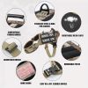 Tactical Service Dog Harness With Handle, No-Pull Adjustable Reflective Pet Vest Harness For Easy Walking And Training