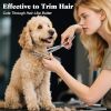 Professional 4 In 1 Dog  Cat Grooming Scissors Kit With Safety Round Tips,Sharp