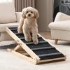 Dog Ramp, Folding Pet Ramp For Bed, Adjustable Dog Ramp For Small, Large, Old Dogs