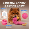 Best Pet Supplies Interactive Squeaky Dog Chew Toy, Ideal Dog Toys For Chewers, Small, Medium  Large Dogs, And Fetch Lovers