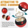 Dog Puzzle Toy, Adjustable Treat Dispensing Ball Food Dispenser Tough Slow Feeder Puppy Enrichment Training Toy Pet Interactive Chase Toys