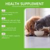 Pet Probiotics & Vitamin Tablets For Dogs & Cats, Gut Health Supplement, Support Digestion & Immune System, 80 Chewable Tablets