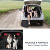 Dog Ramp For Car 65Inchx17.2Inch Large Folding Pet Stair Ramps For Truck, Suv, With Non-Slip Surface, Up To 250Lbs,