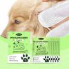 Yegbong Disposable Pet Glove Wipes, 5 Pieces