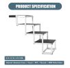 Foldable Dog Ramp For Large Dogs,Supports Up To 250Lbs, With Non-Slip Surface & Reinforced Design, Lightweight Yet Sturdy