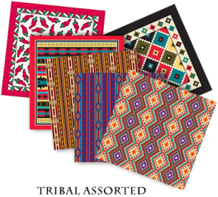 Bandanna Tribal Assorted 12Pk