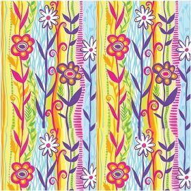 Bandanna Spring Flowers 12Pk