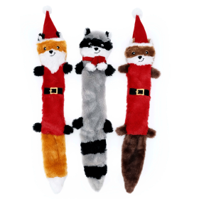 Zippy Paws Holiday Skinny Peltz Large 3Pk
