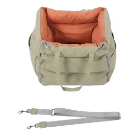 Car Pet Bed Portable Travel Outdoor Detachable Washable Pet Car Seat With Harness For Dogs Cats