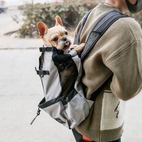 Pet Dog Carrier Bag Carrier For Dogs Backpack Out Double Shoulder Portable Travel Backpack Outdoor Dog Carrier Bag Travel (Sku Packing Weight (G): 663)