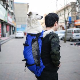 Pet Dog Carrier Bag Carrier For Dogs Backpack Out Double Shoulder Portable Travel Backpack Outdoor Dog Carrier Bag Travel (Sku Packing Weight (G): 645)