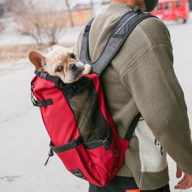 Pet Dog Carrier Bag Carrier For Dogs Backpack Out Double Shoulder Portable Travel Backpack Outdoor Dog Carrier Bag Travel (Sku Packing Weight (G): 468)