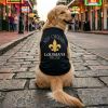 New Orleans La Dog Shirt - Jet Black