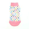 Non-Skid Dog Socks - Pink And White Hearts