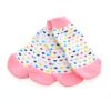 Non-Skid Dog Socks - Pink And White Hearts