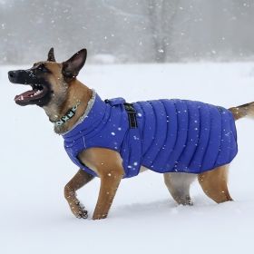Alpine Extreme Weather Puffer Coat - Navy Blue (Variation: X-Large)
