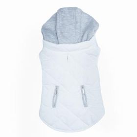 Weekender Dog Sweatshirt Hoodie - White (Variation: Small)