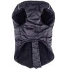 Zip-Up Dog Puffer Vest - Black