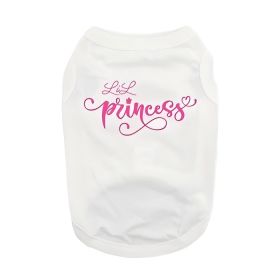 Lil Princess Dog Shirt - White (Variation: 2X-Large)