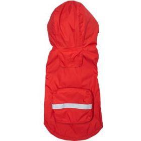 Packable Raincoat - Red (Variation: X-Small)