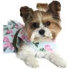 Pink Rose Harness Dress With Matching Leash
