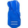 Slicker Raincoat With Striped Lining - Cobalt Blue