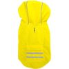 Slicker Raincoat With Striped Lining - Yellow