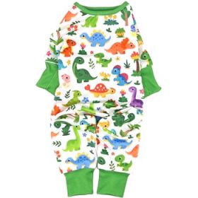 Soft Dog Pajamas - Dinos (Variation: 2X-Large)