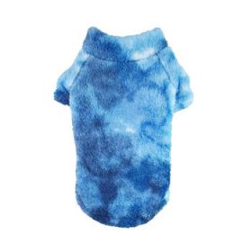 Soft Plush Pullover - Tie-Dye Blue (Variation: Medium)