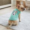 Sugar Skull Dog Shirt - Teal
