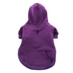 Flex-Fit Dog Hoodie - Purple (Variation: X-Large)