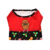 Gingerbread Fabric Harness With Matching Leash
