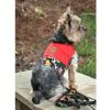 Gingerbread Fabric Harness With Matching Leash