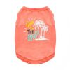 Gone To The Beach Dog Shirt - Coral