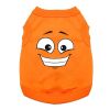 Happy Face Dog Shirt - Sunset Orange
